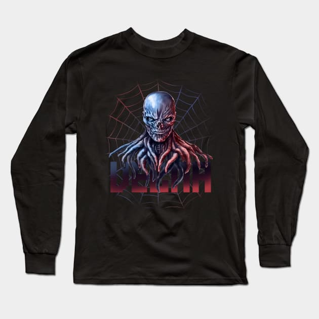 Vecna Web Long Sleeve T-Shirt by Anilia